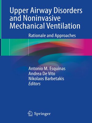 cover image of Upper Airway Disorders and Noninvasive Mechanical Ventilation